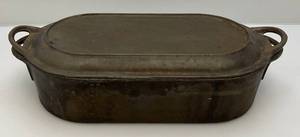 lot 66 image: Large Cast Iron Deep Fish Fryer No. 3093 20 12 L x 5 H  x 10 W