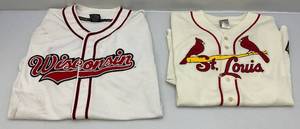 lot 83 image: Misc. XXL & XXL Baseball Jerseys