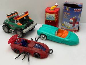 lot 87 image: Group Of Misc. Toys Including Vintage Barbie Car & More
