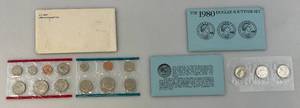 lot 106 image: 1980 Dollar Souvenir Set & U.S. Mint Uncirculated Coin Sets