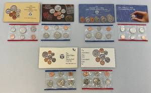 lot 109 image: 1990, 91 & 92 U.S. Mint Uncirculated Coin Sets