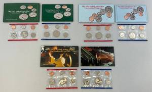 lot 110 image: 1993, 94 & 95 U.S. Mint Uncirculated Coin Sets