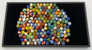 lot 140 image: Misc. Vintage Marbles