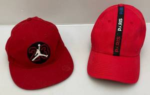lot 177 image: Vintage Jordan Youth Hat & Jordan Paris Hat