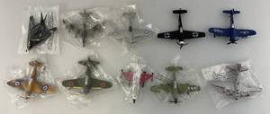 lot 187 image: Misc. Miniature Die-Cast Airplanes (Like New Condition)