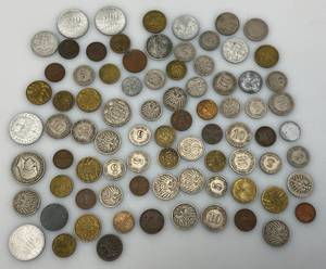 lot 227 image: Misc. Vintage Foreign Coins (Some From Germany)