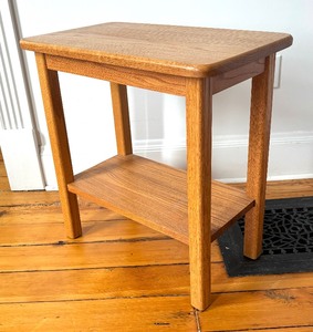 Petite Oak Accent Table
