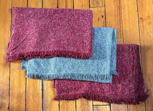 Three Throw Blankets