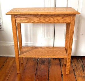 Petite Oak Accent Table