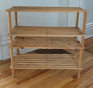 Two Stackable Shoe Organizers
