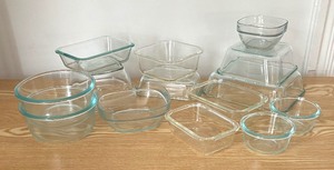 Glass Containers  Bowls by Pyrex, Rubbermaid and More