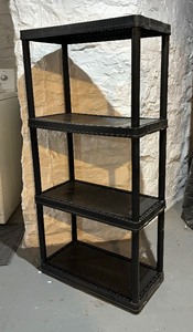 Black Resin Shelf