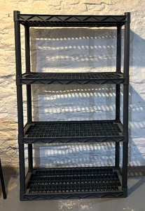 Black Resin Shelf