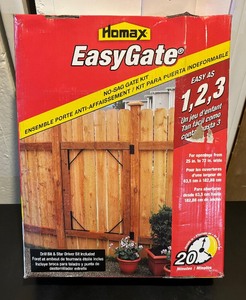New Homax Easy Gate No Sag Gate Kit