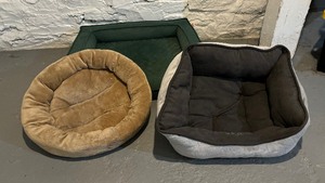 Three Pet Beds