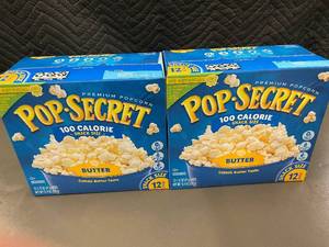 A4 - Pop-Secret Classic Butter Microwave Popcorn - 2 X 12 Snack Bags