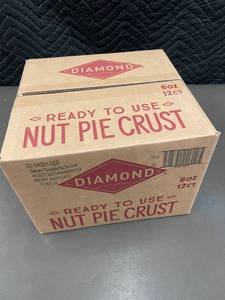 Diamond Chocolate Nut Pie Crust - Ready to Use (12 Count)