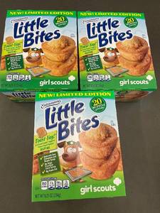 CO 3 - Lot of 3 Entenmanns Limited Edition Little Bites Girl Scouts Muffins - Toast-Yay Flavor