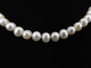 .925 Sterling Silver Honora Larger Authentic Pearl Necklace