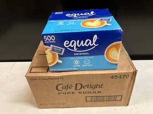Sugar and Equal Sweetner Packets