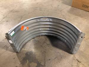 lot 11 image: Lot of 5 Amerimax Home Products 37 in. x 18 in. Galvanized Steel Window Well Customer Returns See Pictures