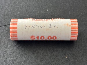 lot 42 image: Roll of Virgin Islands Quarters