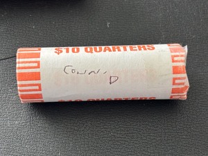 lot 43 image: Roll of Connecticut Quarters