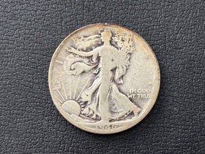 lot 34 image: 1946-D Walking Liberty Half Dollar