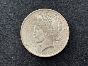 lot 2 image: 1923 Peace Dollar
