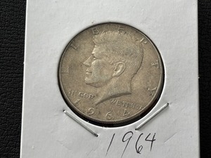 lot 13 image: 1964 Kennedy Half Dollar