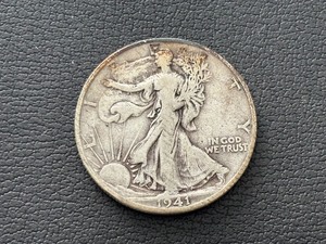 lot 19 image: 1941-D Walking Liberty Half Dollar