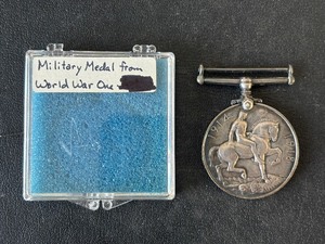 lot 97 image: World War I Military Medal