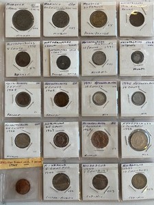 lot 105 image: Foreign Coins Netherlands, Nepal, Nicaragua