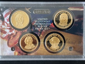 lot 68 image: Presidential $1 Dollar Proof Set