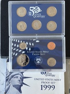 lot 72 image: 1999-S Proof Set
