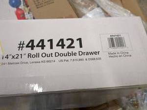 Lynk Roll Out Double Drawer 14 x 21 Organizer