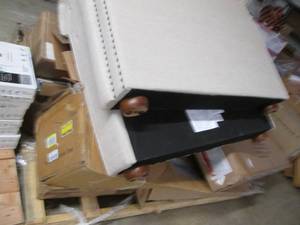 Pallet Lot of Mixed Packaging Boxes Including Mount Linear Fireplace