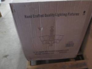 5-Light Chandelier with Handcrafted Quality Lighting Fixtures