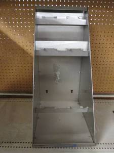 Metal Display Stand with Three Shelves