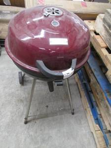 Used Charcoal Grill with Hinged Lid