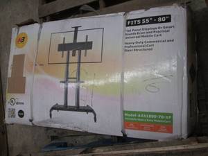 Versatile Heavy Duty Mobile Cart for Displays (Model AVA1800-70-1P)