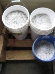 3 Buckets of Safe Step Ice Melter
