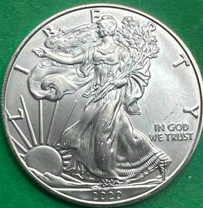 2020 1oz Silver American Eagle