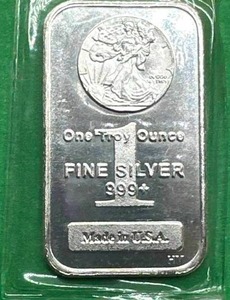 1oz .999 Silver Bar