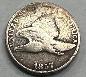 1857 Flying  Eagle Cent