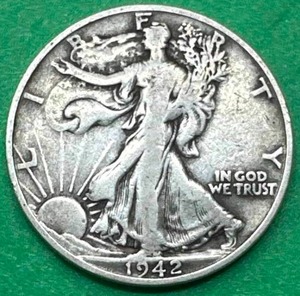 1942 Walking Half Dollar