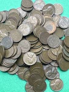 Over 1 Pound of Unsearched Wheat Pennies