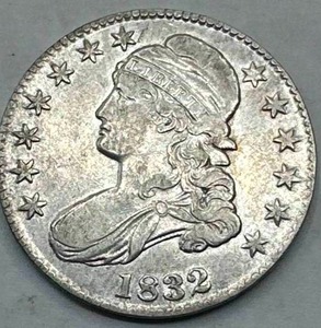 1832 Capped Bust Half Dollar