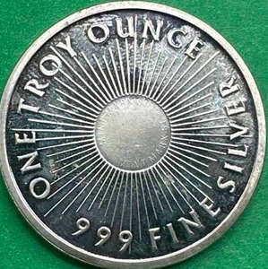 1oz .999 Silver Round