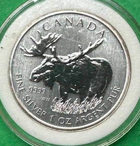 1oz .9999 Silver Canadian Wildlife Coin